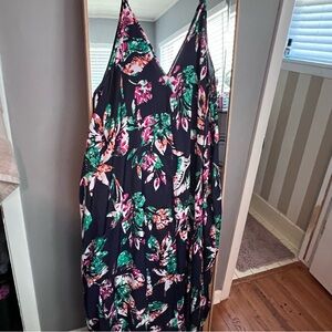 Floral Maxi Chemise